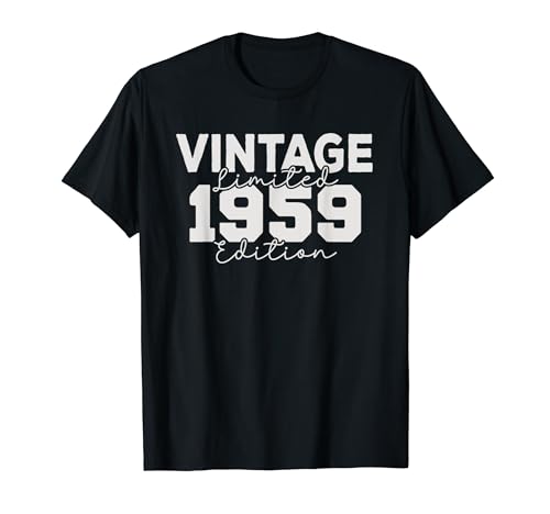 65 Birthday Decorations Men Best of 1959 BDay 65th Birthday Camiseta