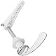 BinPhorm WC Spülgriff,WC Griffe Spülhebel Toilettenspüler Hebel Spülung Toilet Flush Handle Badezimmerzubehör für WC Spülkasten Tank