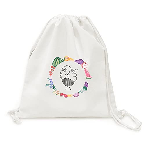 Sac pliable la ligne noire cherry sangle solide pour fruits et légumes