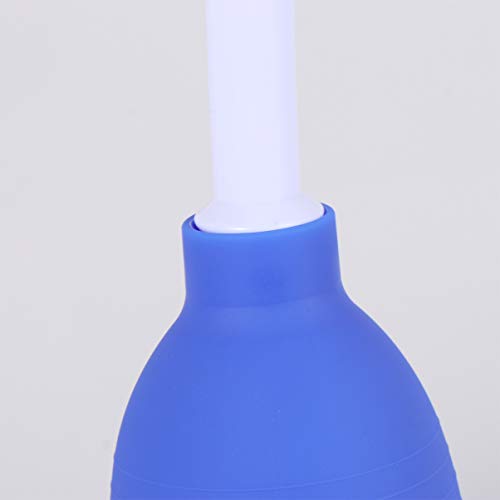Amosfun — Lâmpada de enema para irrigador anal para enema, ducha anal, formato de arco macio, lâmpad