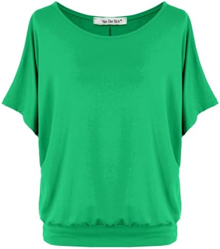 Van Der Rich ® - Oversize T-Shirt mit Fledermausärme - Damen