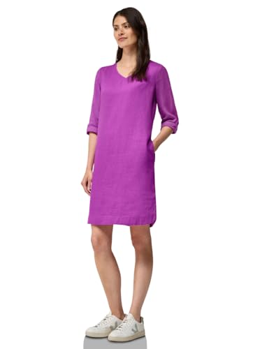Cecil Damen V-Neck Leinenkleid