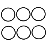 Yardwe 6pcs Rubber Bowl Mat Gasket for Singing Bowl Replacement Ring Non-slip Design for Crystals