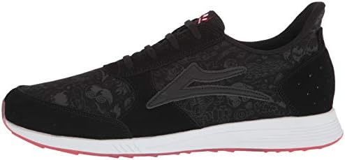 Lakai Footwear Mens Men's EVO Skate Shoe, Black Suede Print, 8 | Image 7