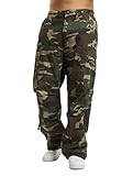Der Klassiker unter den Army-Style Hosen im typischen M65 Format.Bequeme Loose-Fit Freizeit Pant aus weichem Baumwollstoff.