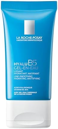 La Roche-Posay Hyalu B5 Water gel Moisturizing Face Cream, Hydrating Mattifying Water Gel Moisturizer with Hyaluronic Acid and Salicylic Acid, for Normal-Oily Skin, Recommended by Dermatologists, 40mL