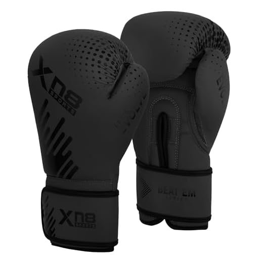 XN8 Boxhandschuhe Muay Thai Training Punchinghandschuhe für Männer und Frauen Kickboxen Sparring Kampfsport Fitness MMA Boxsack Sandsack Boxing Gloves