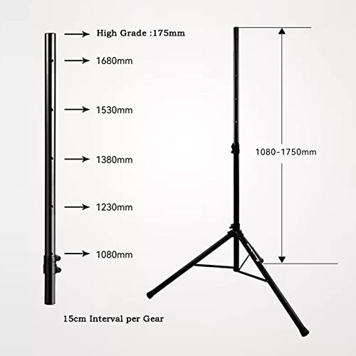Soportes para altavoces S35 trípode de suelo con base de acero pesado para escenario 6