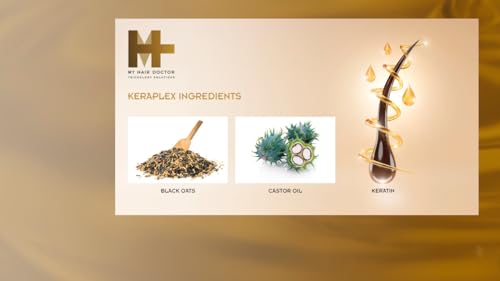 MHD Keraplex Instant Hair Repair, 100ml. Keratin Hair Treatment - Image 4