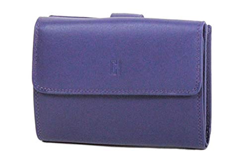 Porte-cartes Gérard Henon Softline en cuir de vachette lisse noir élégant