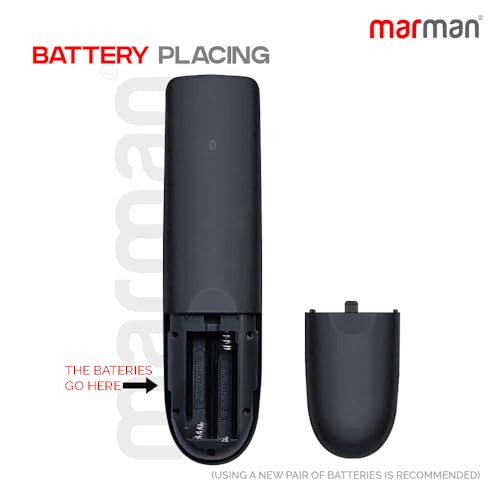 Image of marman Compatible with Oneplus Tv Non Voice Remote Control Suitable for 4K Smart Android Television with Hotkeys - Pairing Not Required - Match Remote Keys Exactly with Existing Original Remote