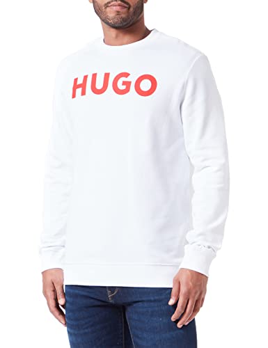 HUGO Le Maillot de survêtement, Blanc 100, M Homme