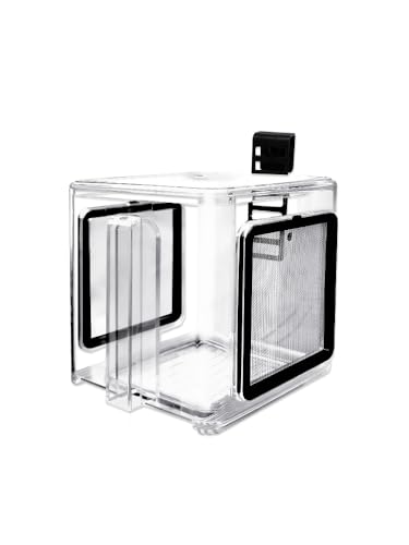 Zekono 海水に適した水槽飼育箱インキュベーターアクセサリー仕切り (アクリル製隔離ボックス)