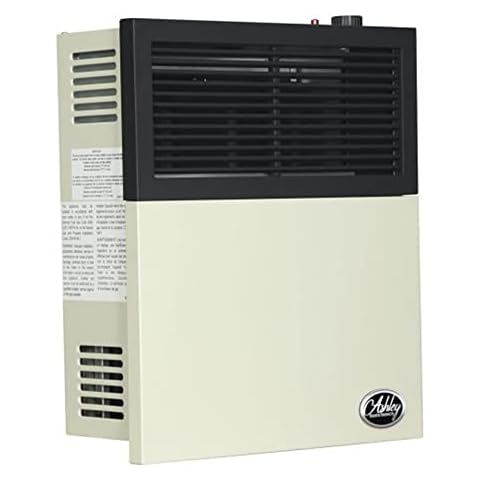 Ashley Hearth Products 11,000 BTU Direct Vent Liquid Propane Wall Mounted Heater with Piezo Lightning, Safety Pilot and Built In Regulator, Cream Cover