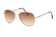 Pilotenbrille Filtral Goldene Unisex Flieger-Sonnenbrille