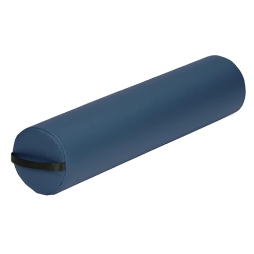 EarthLite Massage Bolster Pillow Full Round &ndash; Durable, Easy to Clean 100% PU Upholstery incl...