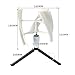 FIRETIDE Micro Wind Turbines, DIY Vertical-Axis Brushless Dc Generators, Wind Turbine Generator No Noise Vertical Axis
