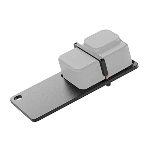 Adapter för monteringsplatta för GoPro Hero 4 5 6 7 8 Svart Silver Session DJI Osmo 3 2 DJI OM 4 ZHIYUN Smooth 4 Q eller andra mobiltelefoner Handhållna kardan