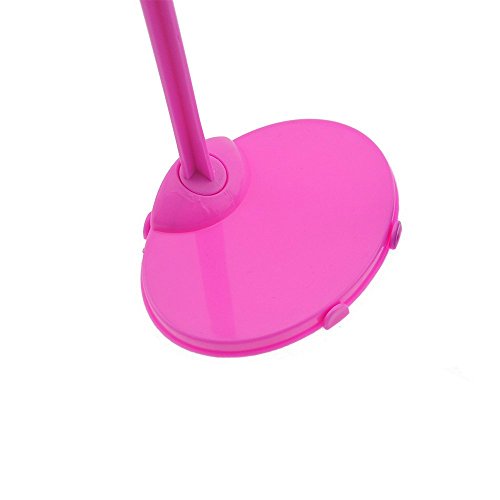 Image of 10 Pcs Doll Toy Stand Support for Dolls Prop up Mannequin Model Display Holder,Dolls Stands for 11 inch to 13 inch Dolland Action Figures Doll Accessories Rose Pink