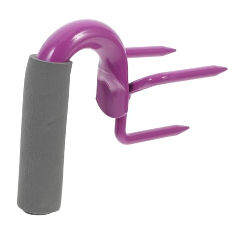 GALPADA Hand Cultivator Garden Tool Garden Earth Tiller Manual Tiller Essential Tool for Serious Gardeners