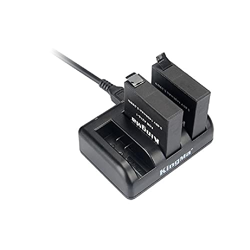 Estação de carregamento USB de 3 canais de bateria para Xiaomi YI AZ16-1 4K II Acessórios de câmera