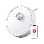 roborock Q7 M5 Aspirateur Robot Laveur 10 000 Pa, Double Conception Anti-Enchevêtrement, Durée de Nettoyage Prolongée, Navigation Intelligente avec LiDAR Précis, APP, Blanc