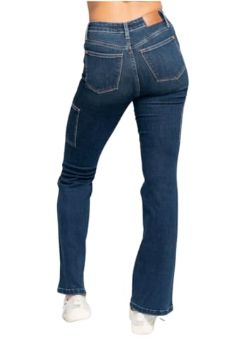 Judy Blue Cargo Bootcut Jeans4