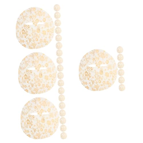 FRCOLOR 3 Series Facial Liofilizada Nocturna Tinte Limpiador Piel Máscara Portatil De Belleza Golden Fibras Vegetales 10 Piezas*3
