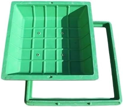 Plaque verte amovible pour fosse septique avec couvercle de chambre d'inspection
