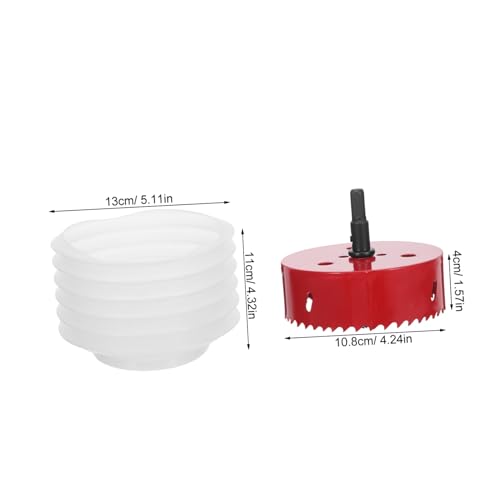 Set broca bimetálica con recogedor de polvo 1 pieza miniatura 2