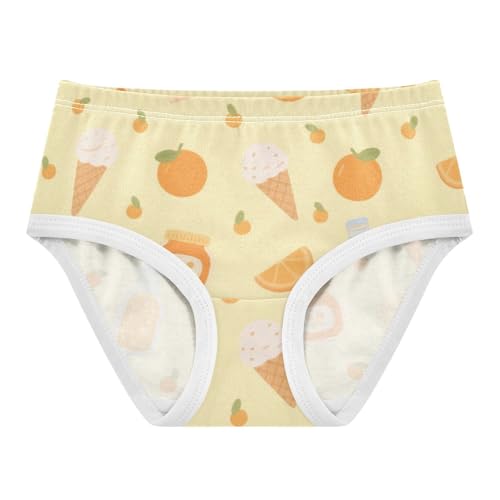 Girls' Underwear Orange Juice Toddle Brief Panties 2-8 Years 20300756
