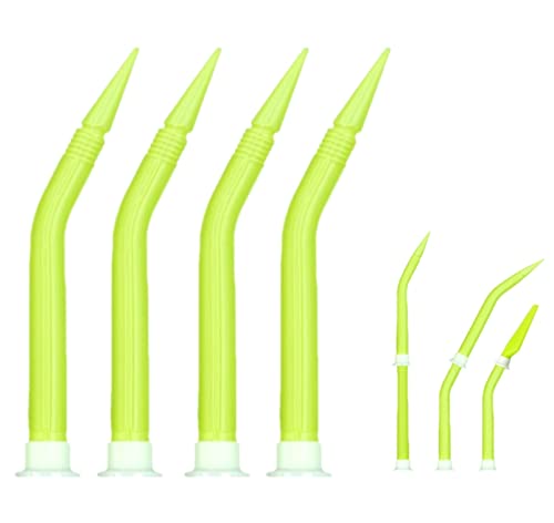 Image of Professional Angled Caulk Nozzles 4-Pack | 30 Precision Tip Applicator for Hard-to-Reach Areas | Extended 7.48 inch Length Silicone Dispensing Tool | Perfect for Corners, Edges & Narrow Spaces