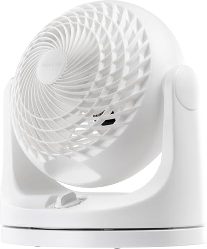 IRIS USA WOOZOO Desk Fan, Oscillating Air Circulator, 3...