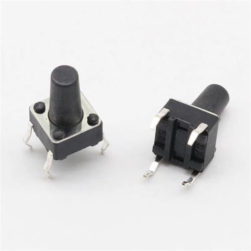 Interruptor táctil G94 de 6x6x10 mm idóneo para reparar mandos y paneles electrónicos 2
