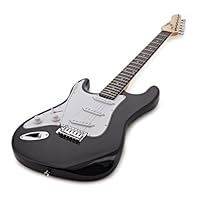 GUITAR SPECIFICATIONS: Smooth maple neck for comfortable playing, lightweight paulownia body for easy playing, durable and player-friendly poplar laminate fretboard. VERSATILE SOUND: Suitable for various playing styles due to the five-way switch and ...