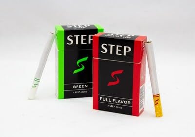 1/2 pack of cigarettes Amazon.com: STEP - Full Flavor & Menthol Herbal Cigarettes
