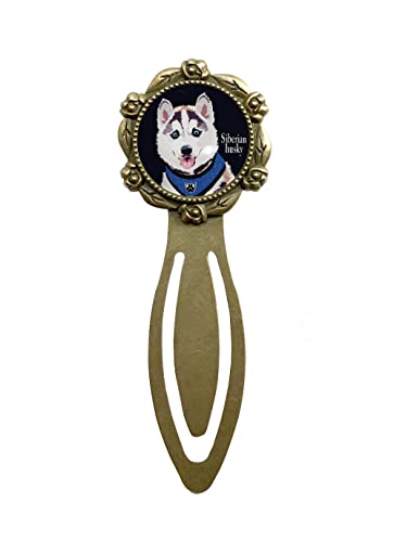 le Bonbon(ル ボンボン) ハスキー 3 BK ブックマーカー 犬 クリップ イヌ ブックマーク しおり 犬