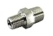 Reducing Nipple 3/8" x 1/4" Male NPT 304 Stainless Steel Pipe Fitting .25"