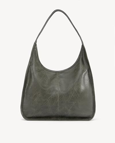 Image of NEWBELLA Hobo Purse, PU Leather Shoulder Bag, Tote Handbag for Work and Travel