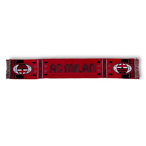 A.C. Milan Unisex Official Ac Milan Scarf Official AC Milan Jacquard Scarf (pack of 1)