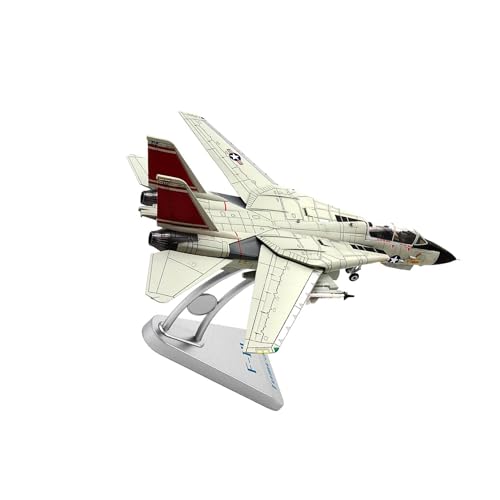 Avión de combate F-14A de simulación ideal para decorar despachos de coleccionistas