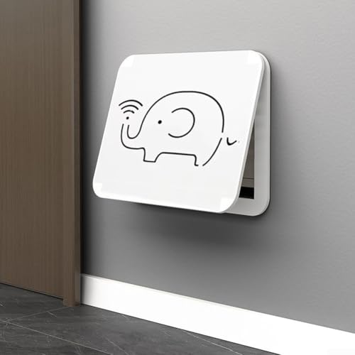 Copertura decorativa per contatore elettrico, multifunzione, design a conchiglia, sofisticata per la stanza (D)