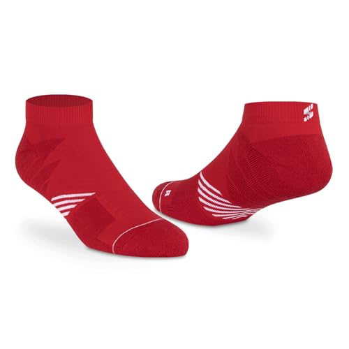 Image of Supersox Ankle Length Performance Sports Socks for Woman | Combed Cotton | Moisture Absorbent & Anti-Odour | Durable Welt for Long-Lasting Comfort | Pack of 3