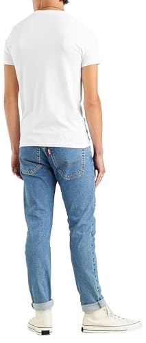 Levi's Herren 2-Pack Crewneck Graphic Tee T-Shirt, Sportswear White/Dress Blues, L 2
