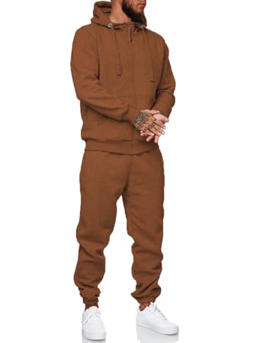 Image of HHGKED Sweat suits men Tracksuits 2 Piece sets Athletic Jogging suits Casual Outfits for men
