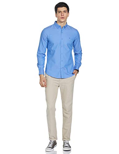 Image of United Colors of Benetton Men's Cotton Slim Fit Shirt