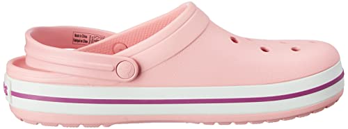 Image of Crocs Crocband Pearl Pink /Wild Orchid Clog-(11016-6MB)-4 UK Men / 5 UK Women (M5W7)