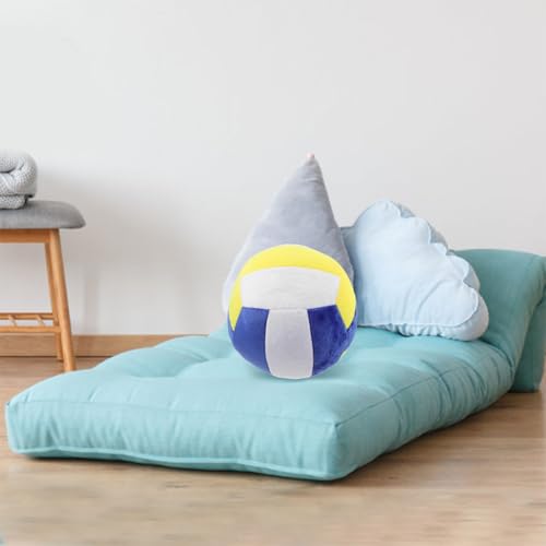 Ballon de volley en peluche coussin réaliste en coton PP - 6
