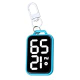 Mocoocouture Orologio portachiavi digitale compatto per studenti, bambini, plastica, orologio da tasca elettronico, accessori per la cronologia, regalo, ciondolo per orologi per zaini