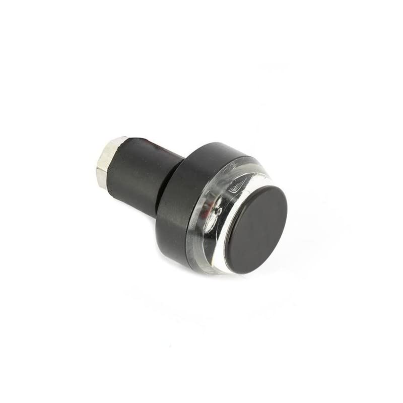Cligno embout de guidons noir pour moto et scooter look épuré